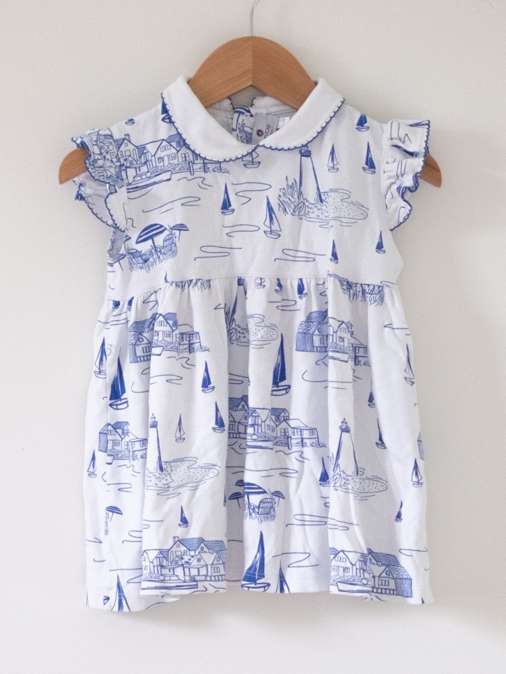 Nantucket Kids Sailboat print dress